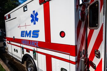 Image of an ambulance