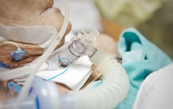 Patient with tracheostomy