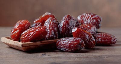 dates on a plate