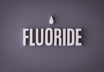 image of the word fluoride
