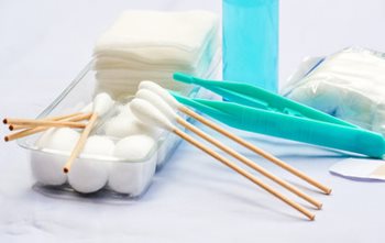 Wound debridement supplies