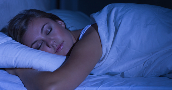 woman sleeping on stomach