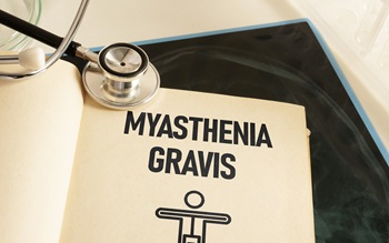 Patient chart showing myasthenia gravis
