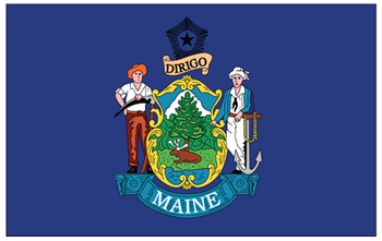 Maine state flag